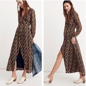 Made well nigh flower maxi dress 0 EUC